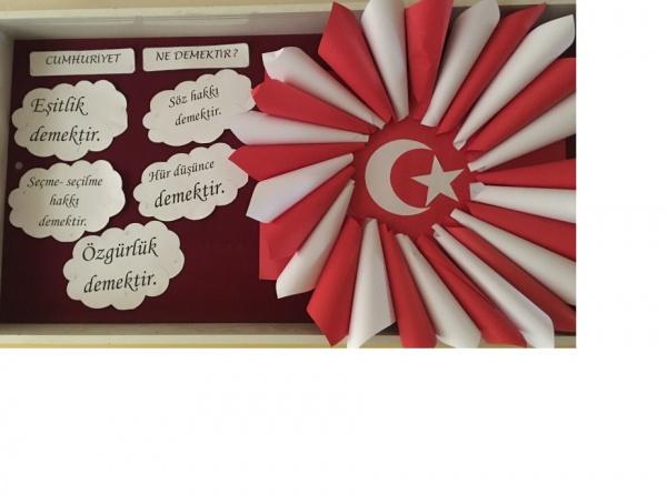 Okulumuzda Cumhuriyet Bayramı Kutlandı!
